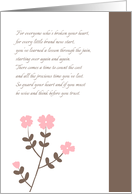 Guard Your Heart Encouragement after Divorce, Separation, Breakup card