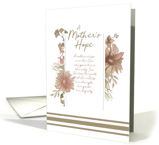 A Mother's Hope Christian Mother's Day card (1520358)