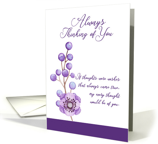 Always Thinking of You Floral card (1534274)