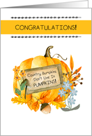 Country Bumpkins Congratulations on Your New Country Home card