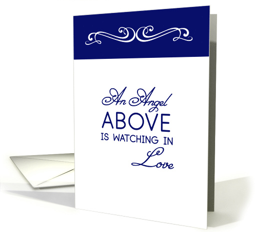 An Angel Above Is Watching In Love card (1545292)