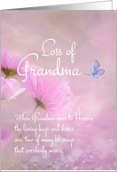 When Grandma Goes to Heaven - Sympathy card