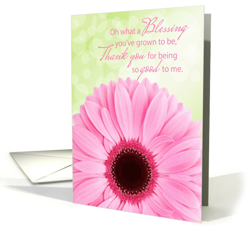 You Are A Blessing Thank You Gerbera card (1566018)