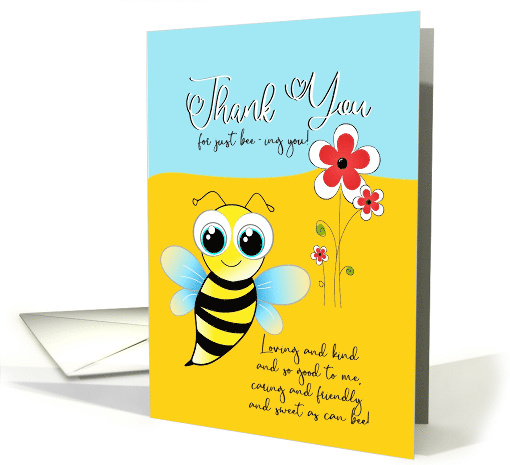 Thank You For Just BEEing You! card (1573460)