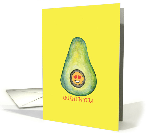 Avocado Crush On You card (1575760)