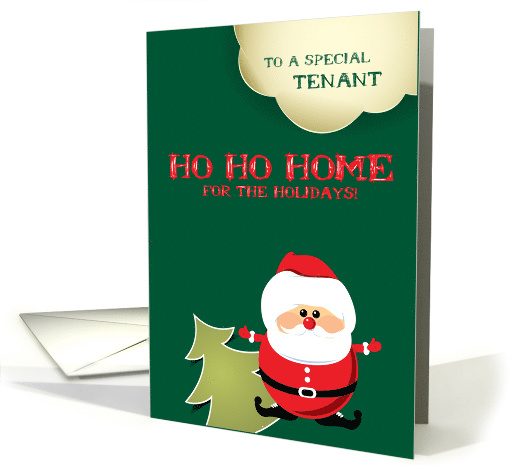 Merry Christmas to a Special Tenant card (1589406)