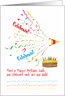 Happy Birthday in Morse Code card