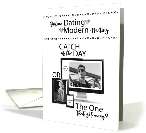 Good Luck Catch of the Day Love and Romance card (1616158)