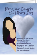 Dad From Your Daughter on Father’s Day card