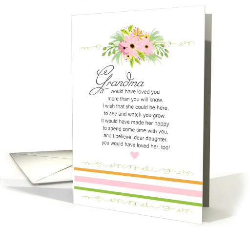 Grandma Would Have Loved You Daughter card (1672810)