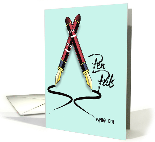Write On Pen Pals Due to Pandemic card (1675332)