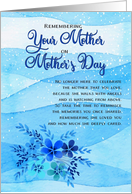 Remembering Your Mother On Mother’s Day Loss of Mom card