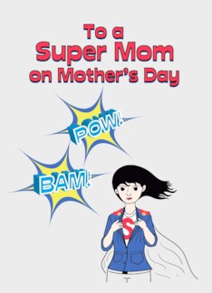 To A Super Mom of...