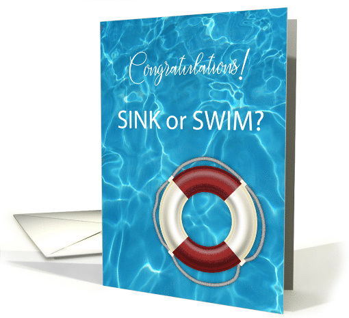Learning How to Swim Congratulations card (1737478)