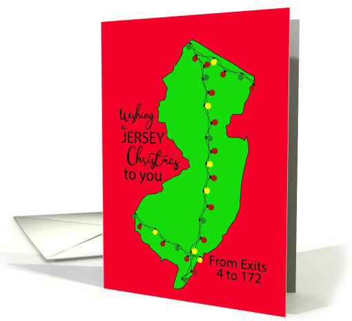 Merry Christmas from New Jersey - What Exit? card (1753206)