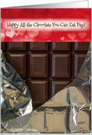 Happy All the Chocolate You Can Eat Day card