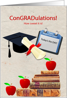 All D’Em Apples Graduation Congrats card