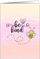 Be Kind Encouragement for Kids card