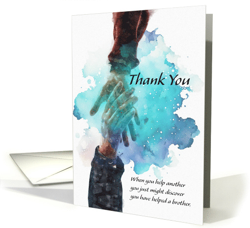 Thank You For Your Help card (1810962)