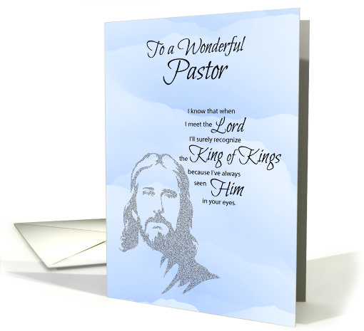 To A Wonderful Pastor Thank You card (1836540)