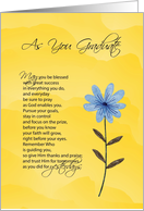 Graduate May You Be Blessed card