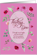 Thinking of You for Shut In card