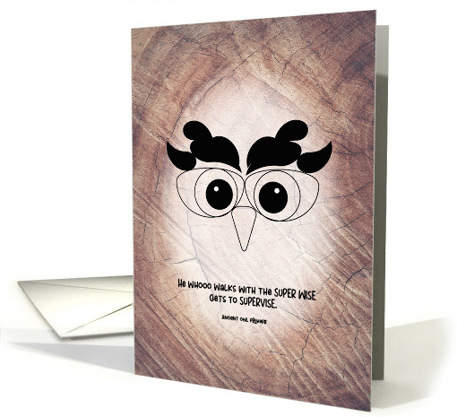 Supervisor Promotion Congratulations card (1887042)