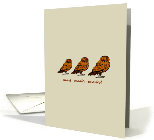 Who Gives a Hoot? card (190357)