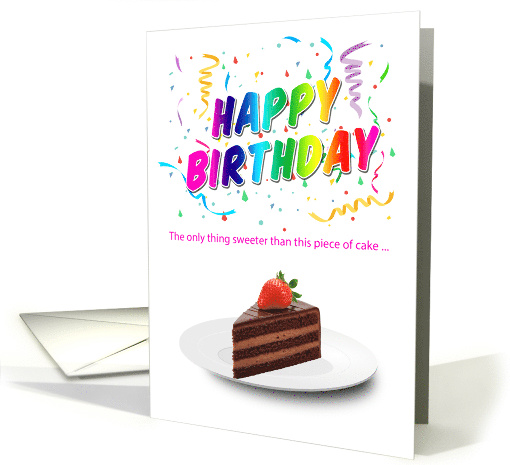 Happy Birthday Sweetie card (1928884)