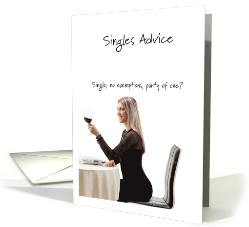 Singles Advice for Females card (1993092)