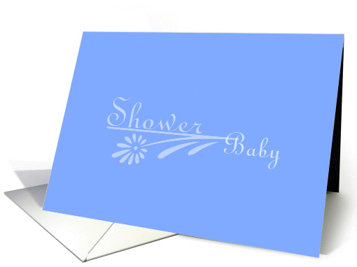 Baby Shower for a Boy card (359279)
