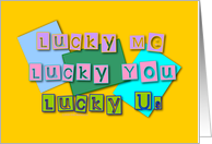 Lucky Couple card