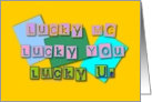 Lucky Couple card