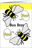Happy Halloween Boo Bees card