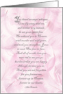 Forever In Our Hearts Memorial Sympathy Card