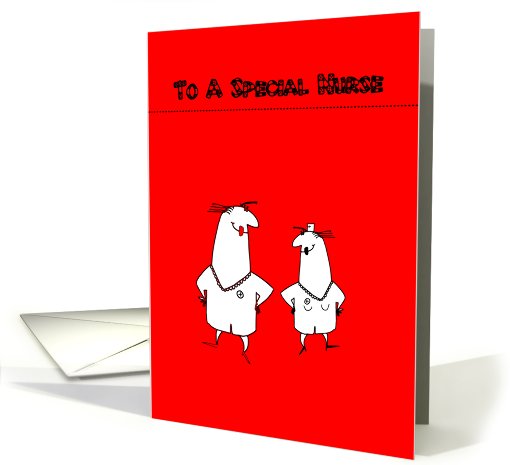 To A Special Nurse on Nurses Day card (810027)