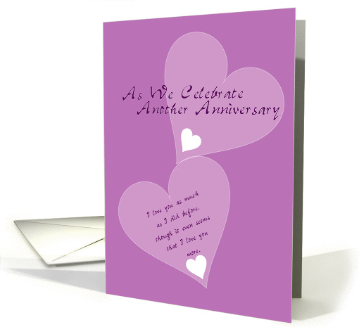 Another Anniversary card (880036)
