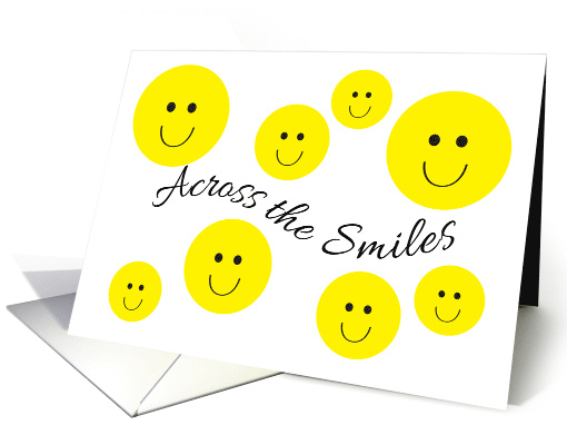 Across the Smiles Thinking of You card (950627)