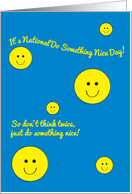 National Do Something Nice Day October 5 card