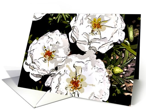 Flower Cakes card (463173)