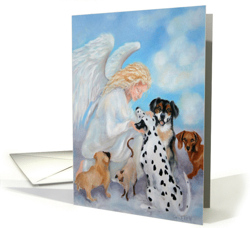 Heaven-Pet Loss-Everyone Welcome-Angel-Rainbow... (860109)