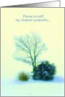 Tree of sorrow card