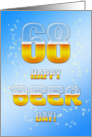 Beer drinking 68th Birthday card