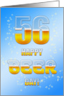 Beer drinking 56th Birthday card