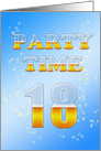 18th Birthday Party Invitation Beer Drinking card