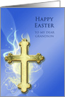 Grandson, Golden Cross Easter card