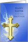 Brother, Golden Cross Easter card