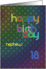 Nephew18 birthday card