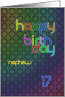 Nephew17 birthday card