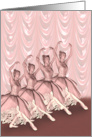 Birthday Ballerinas card